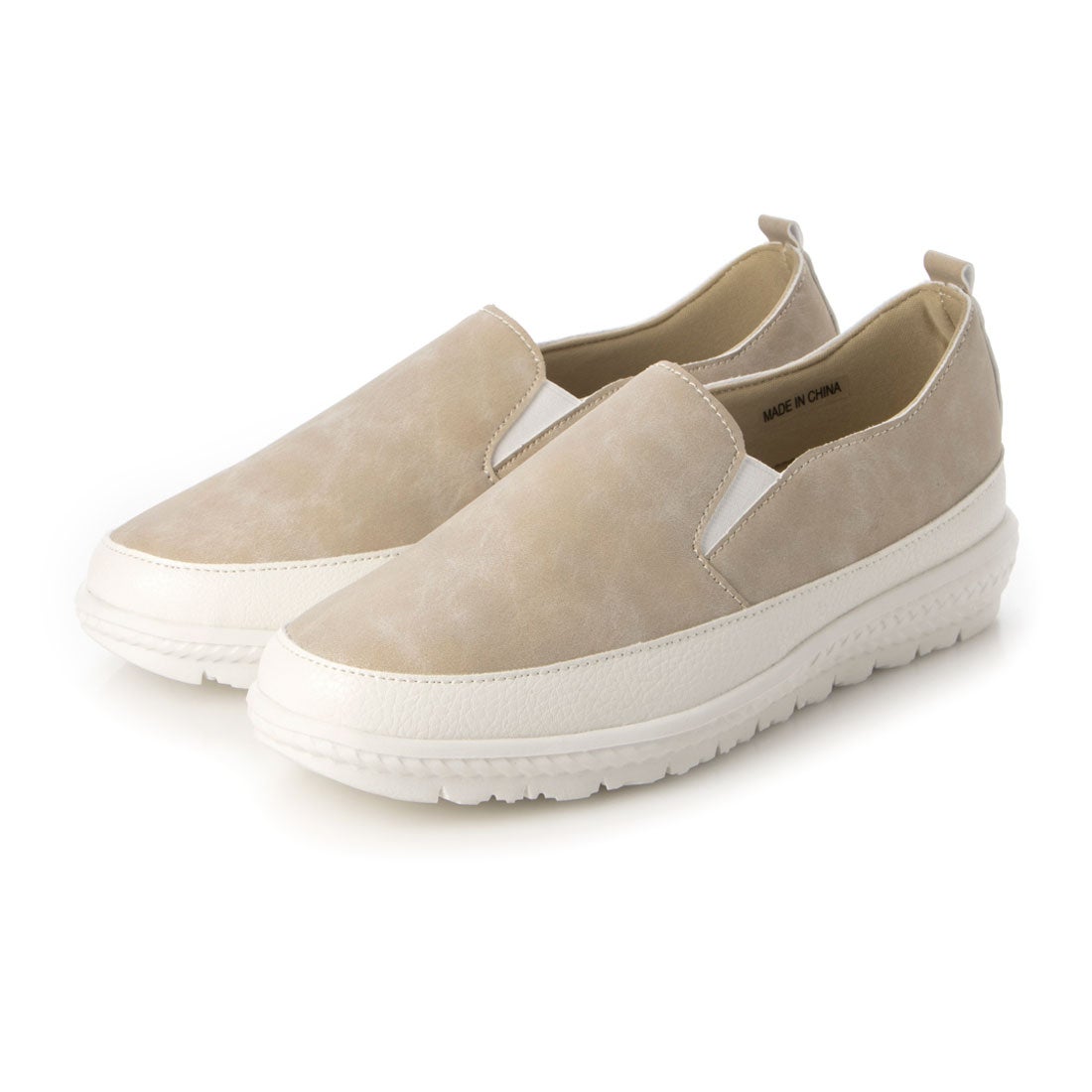 スリッポンカジュアルシューズ （BEIGE）